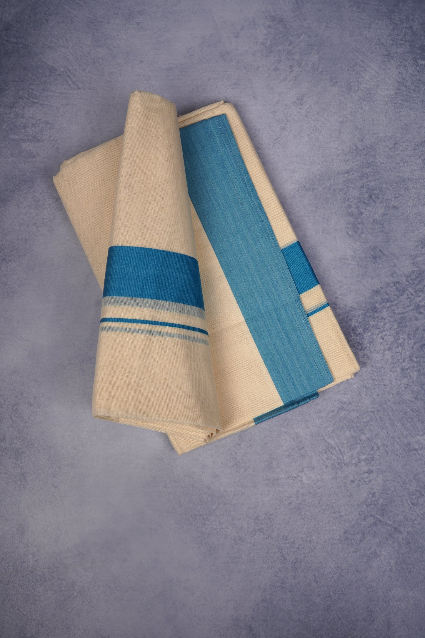 FCD-76C C/D DHOTI  4.00 MTR-Ajantha Blue