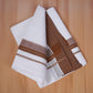 FCD-579 W/D DHOTI 3.80 MTR - Brown