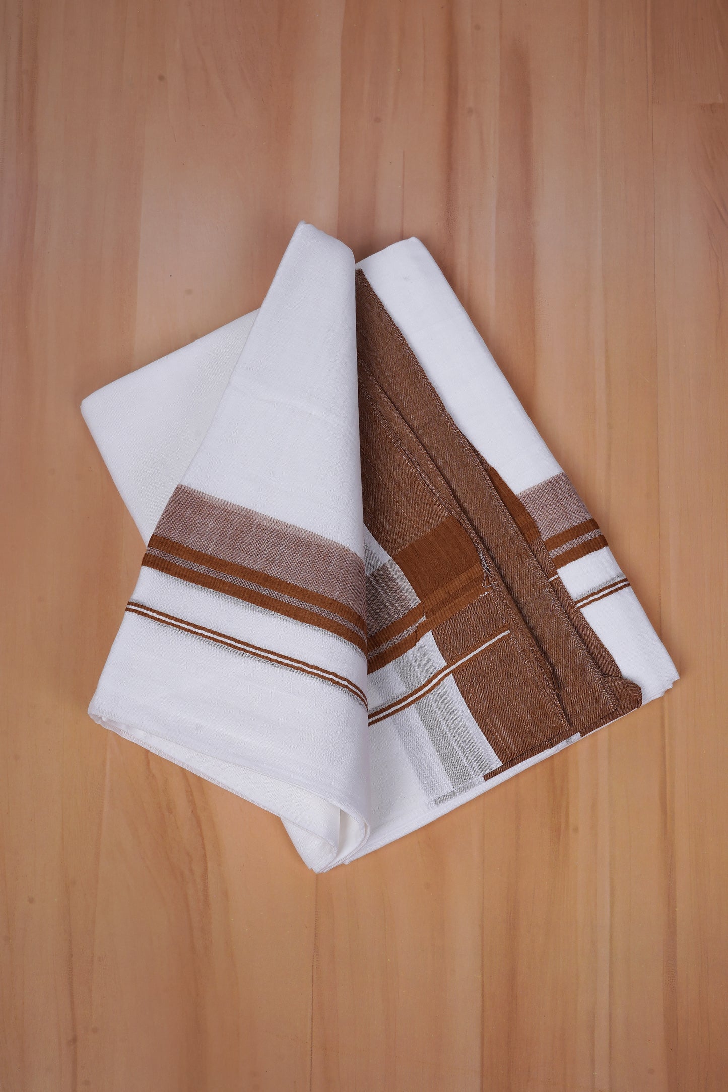 FCD-579 W/D DHOTI 3.80 MTR - Brown