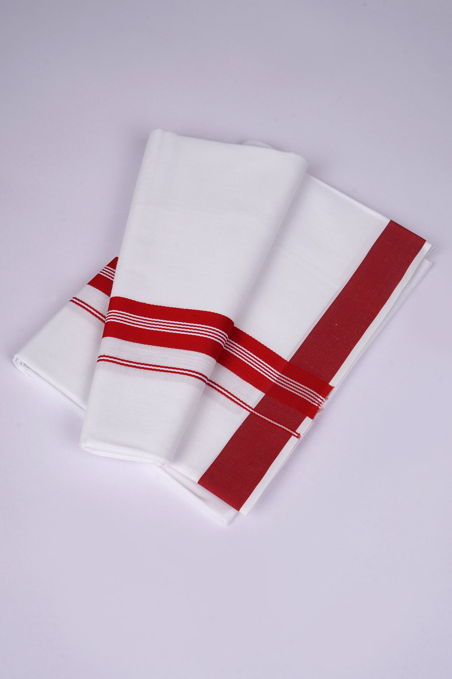 FS-125 W/S DHOTI  1.90 MTR - Red