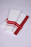FS-125 W/S DHOTI  1.90 MTR - Red