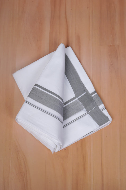 FCD-585 W/D DHOTI 3.80 MTR - Silver