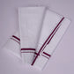 QS-04 W/S DHOTI  2.00 MTR - Dark Violet