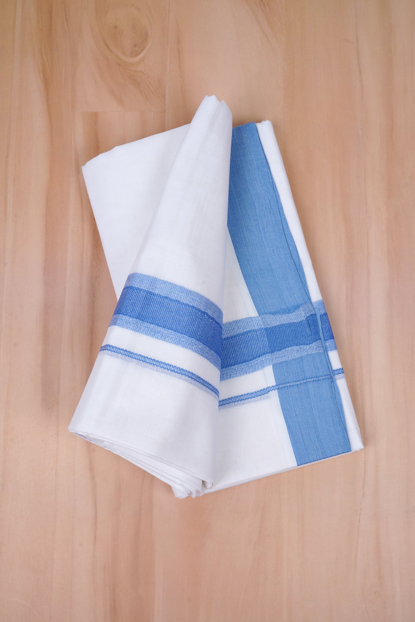 FCD-422 W/D DHOTI 3.80 MTR-Blue