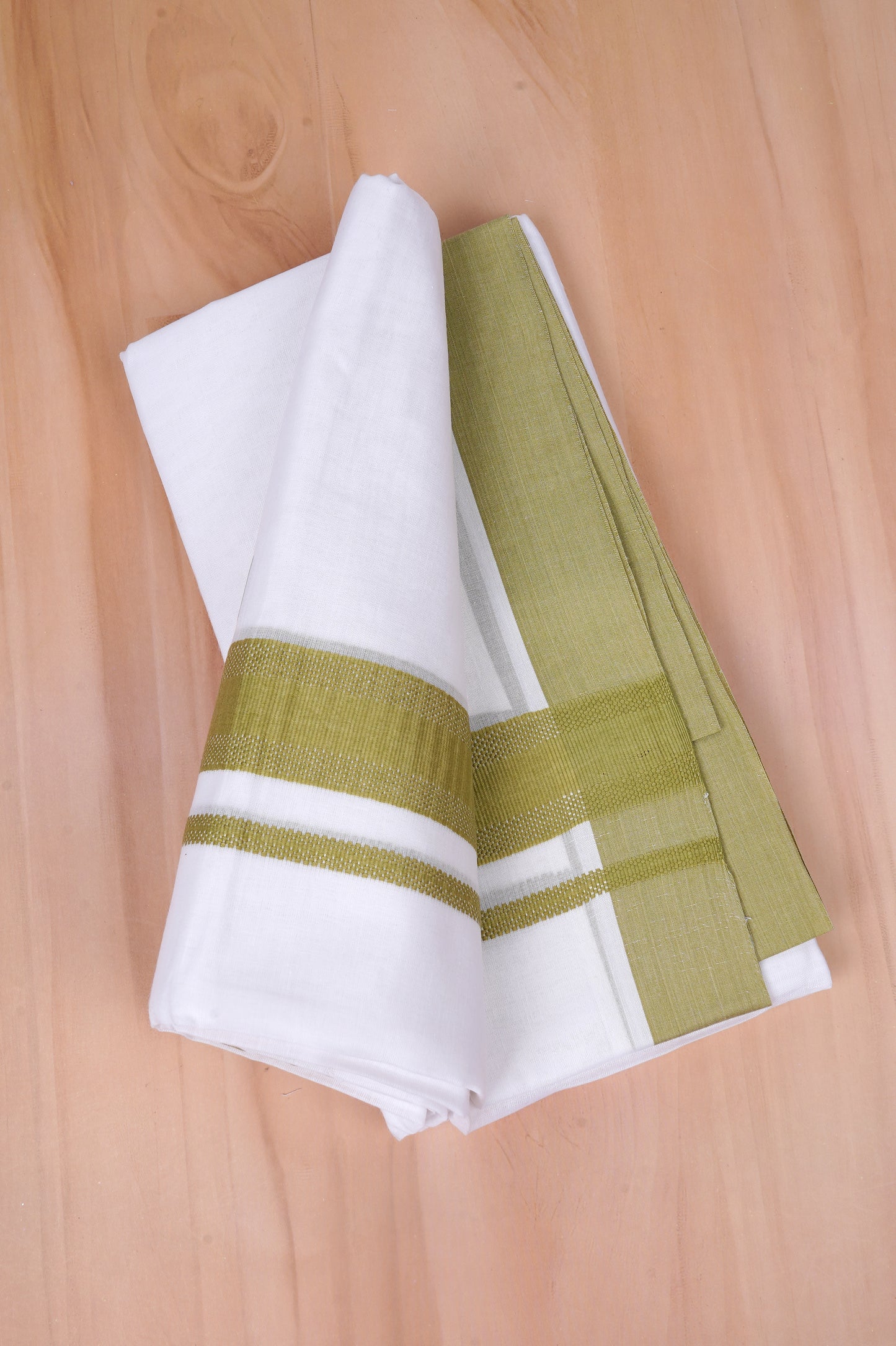 FCD-246 W/D DHOTI 4.00 MTR-Green