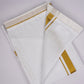 PKT GLD-01 VELCRO WHITE DOUBLE DHOTI