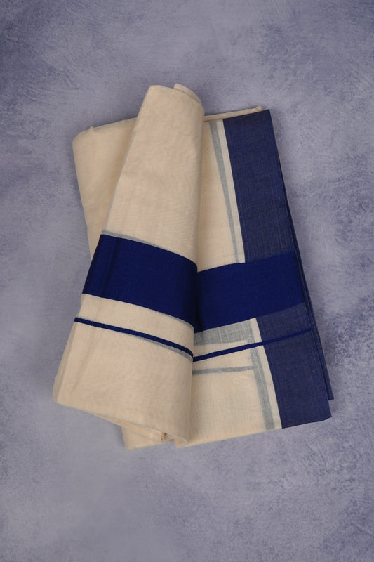FCD-77C C/D DHOTI  4.00 MTR-Dark Blue