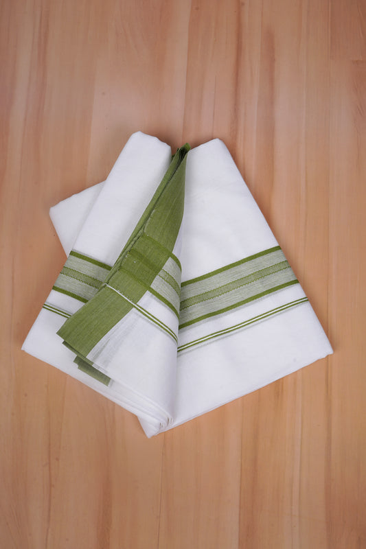 FCD-588 W/D DHOTI 3.80 MTR - Green