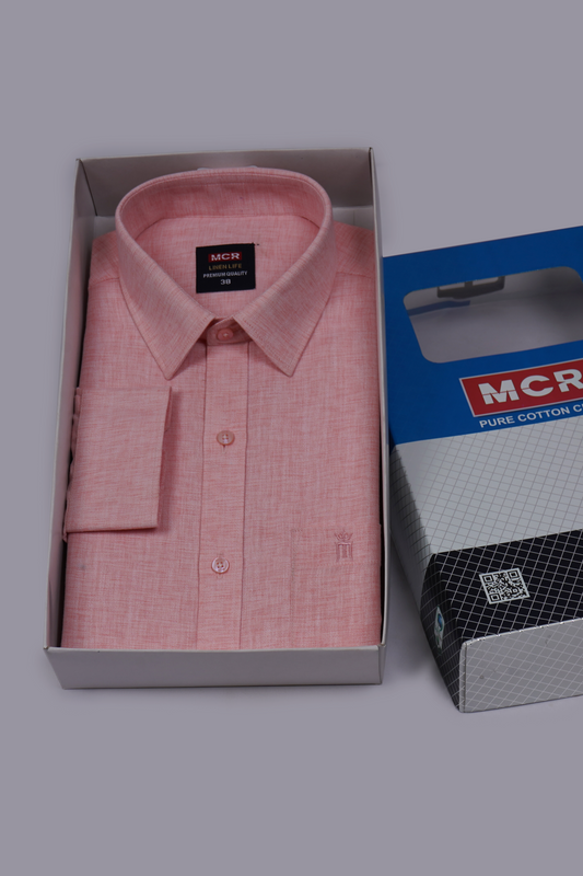 MCR LINEN LIFE 93105 Full Sleeve Formal Color Shirt For Men