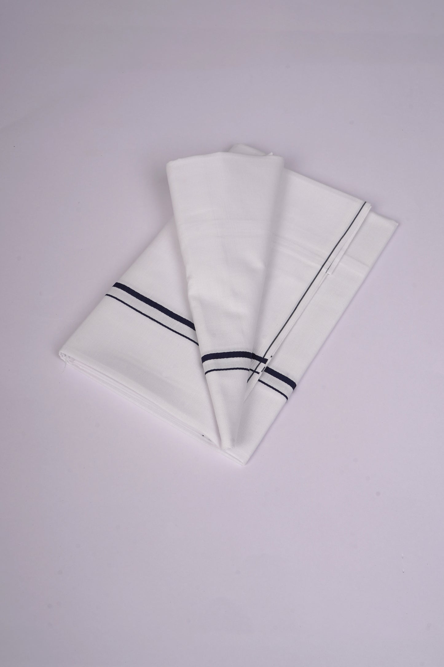 SS-21 STITCH W/S DHOTI  2.00 MTR - Dark Blue