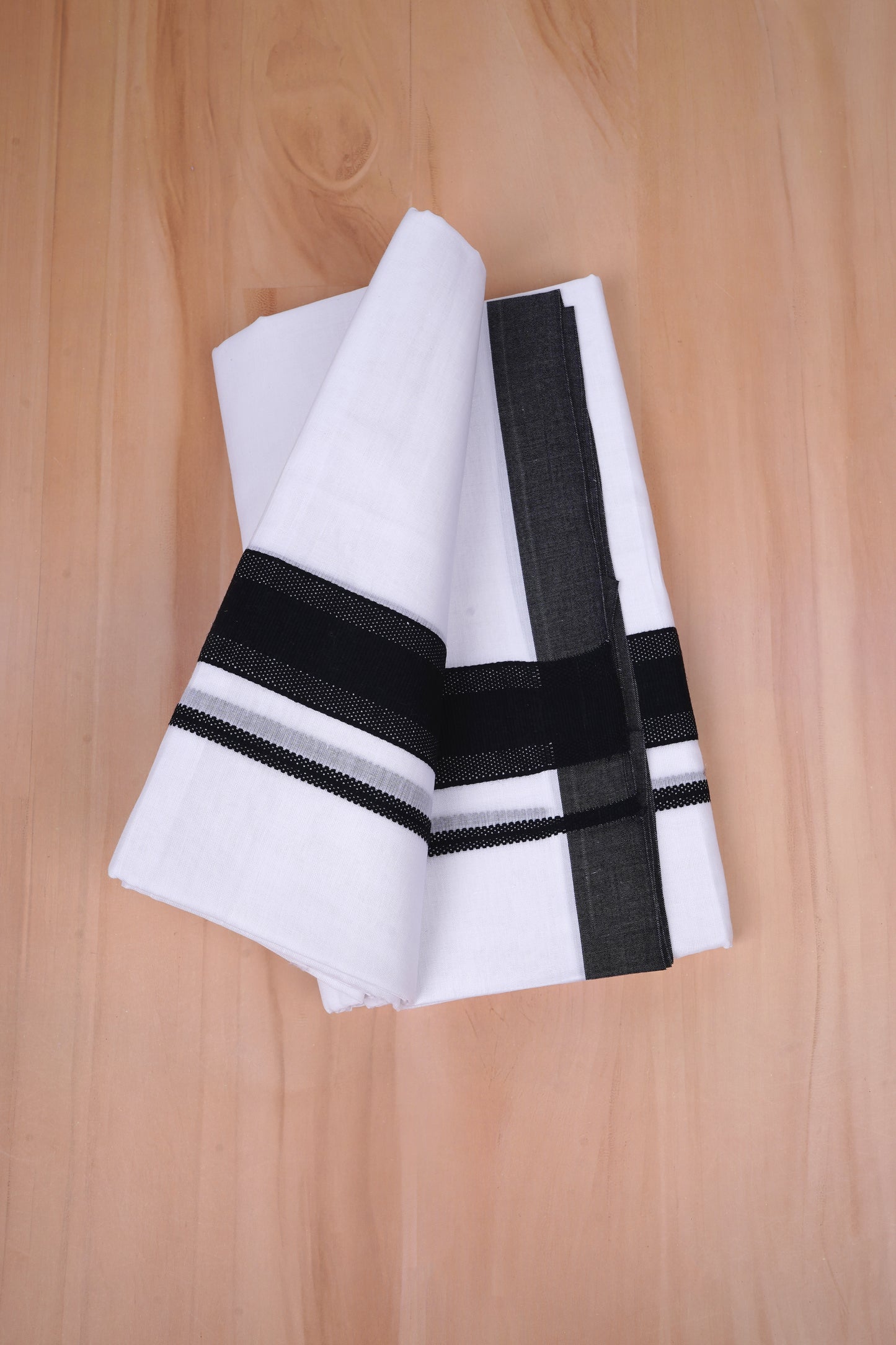 FCD-246 W/D DHOTI 4.00 MTR-Black