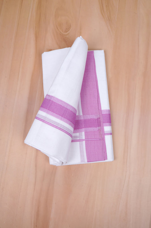 FCD-422 W/D DHOTI 3.80 MTR-Light pink