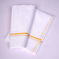 SS-25 W/S DHOTI  2.00 MTR - Yellow