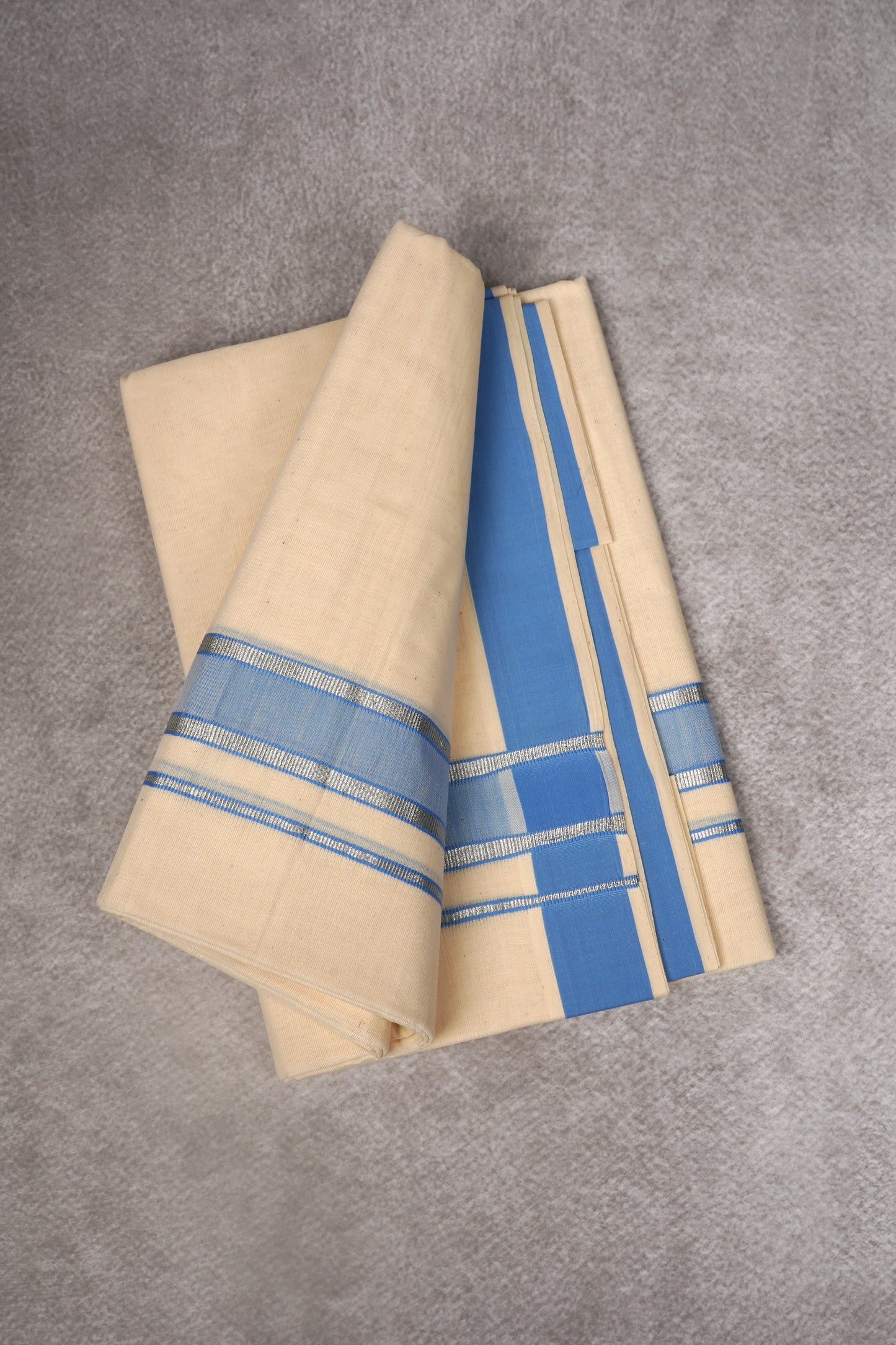 FD-178C C/D DHOTI  3.80 MTR-Blue