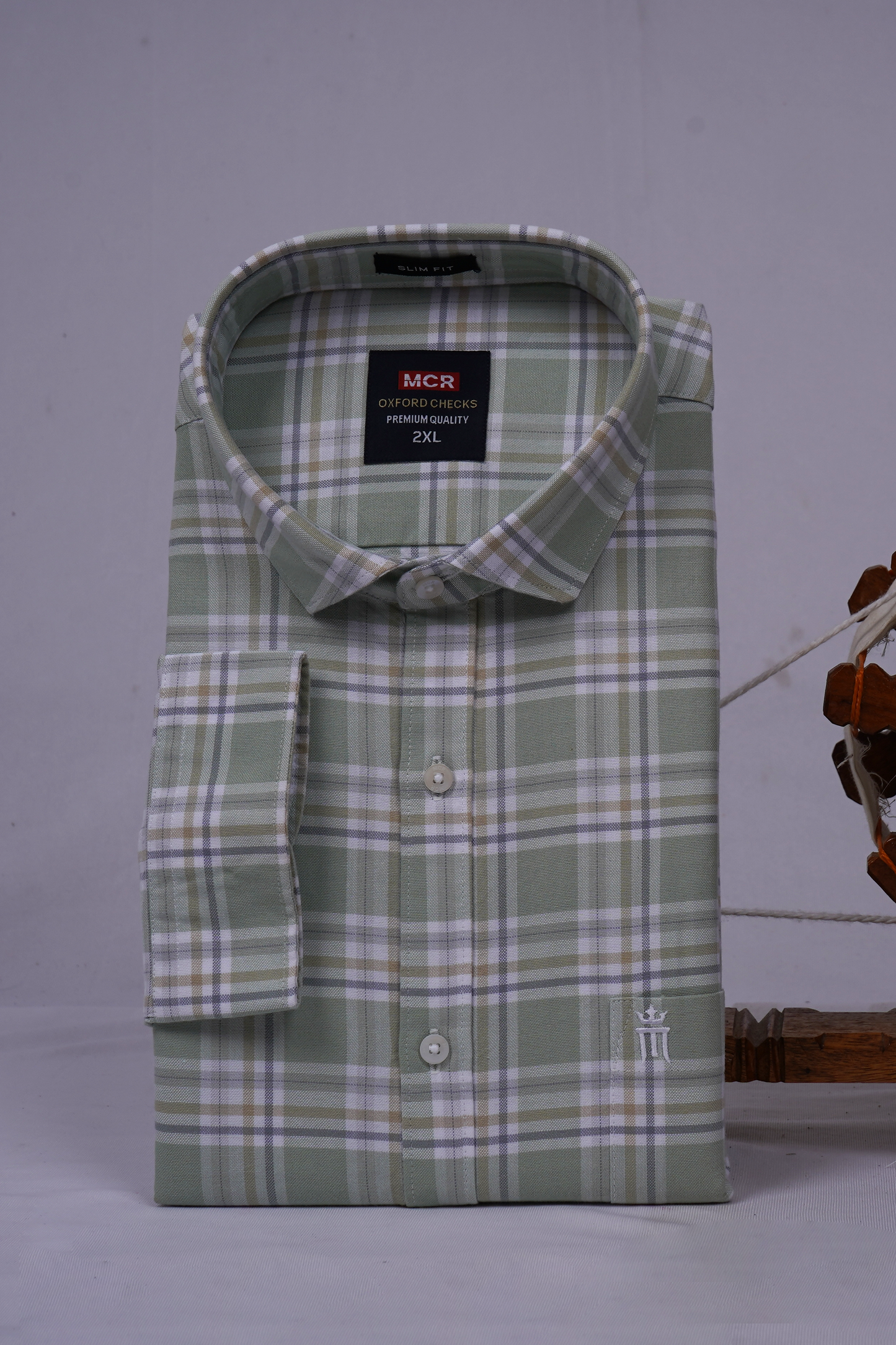 MCR OXFORD 89010 Full Sleeve Formal Color Shirt For Men