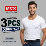 Grand Vest White RNS (Pack Of 3)