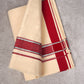 FD-178C C/D DHOTI  3.80 MTR-Dark Pink