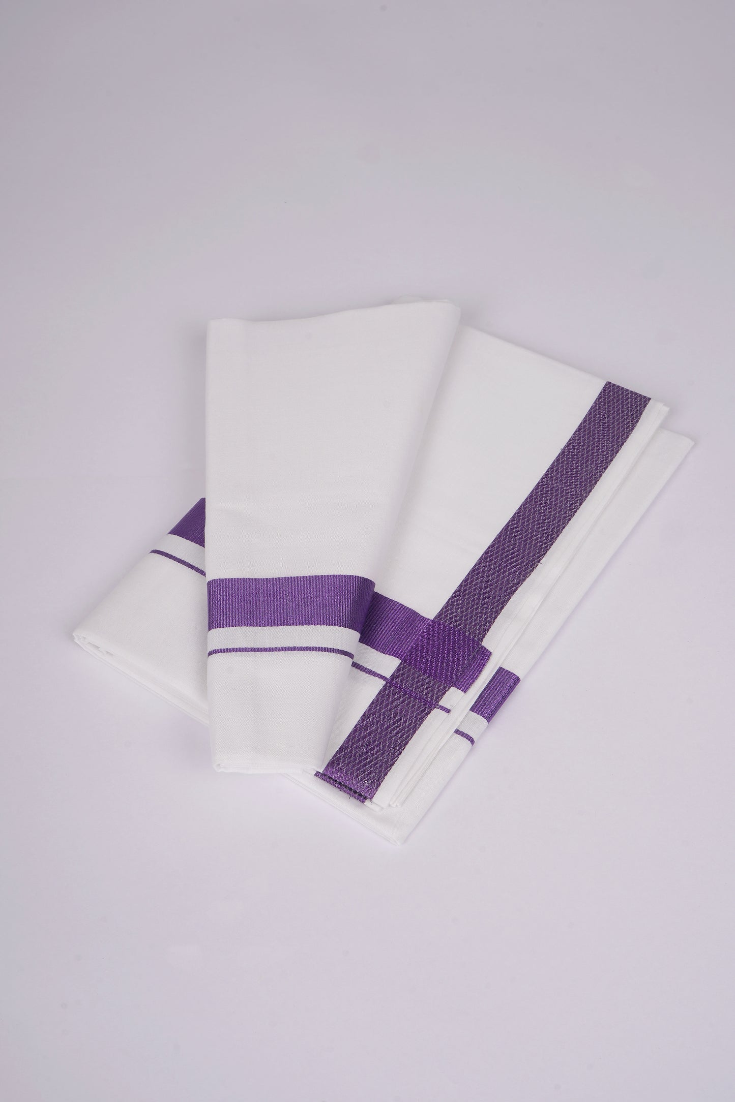 FS-137 W/S DHOTI 2.00 MTR - VIOLET
