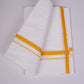 HD-29 W/D DHOTI  4.00 MTR-Yellow