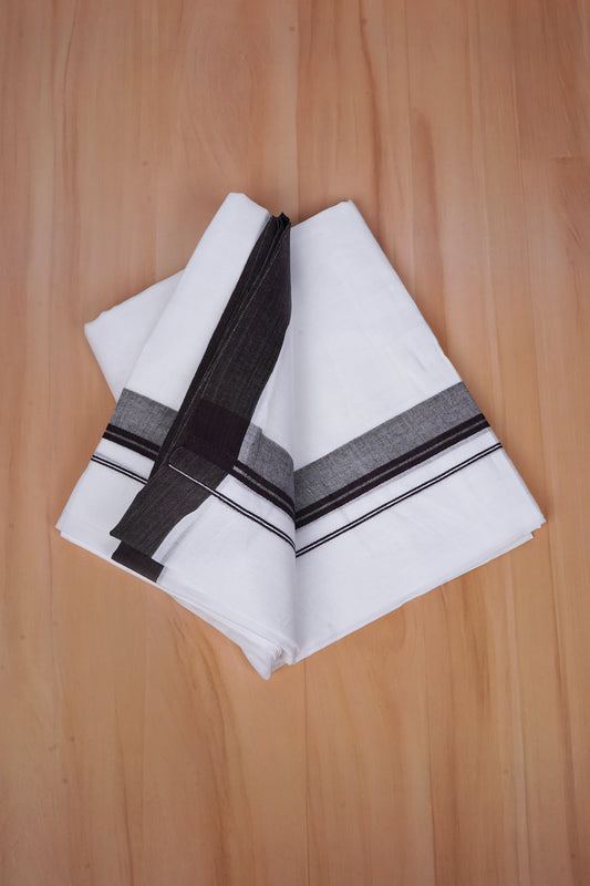 FCD-579 W/D DHOTI 3.80 MTR - Black