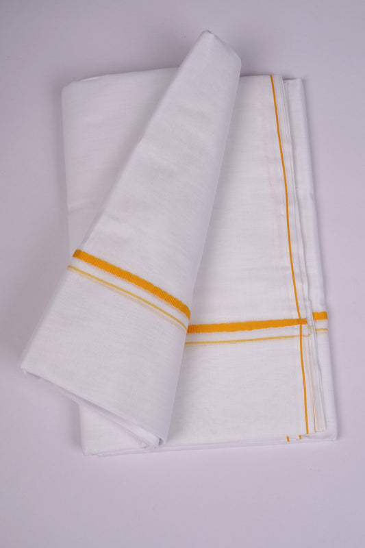 SD-14 W/D DHOTI  3.80 MTR-Yellow