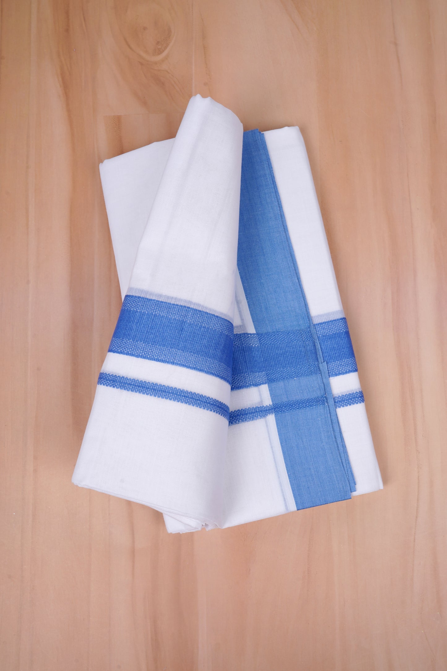 FCD-246 W/D DHOTI 4.00 MTR-Sky Blue