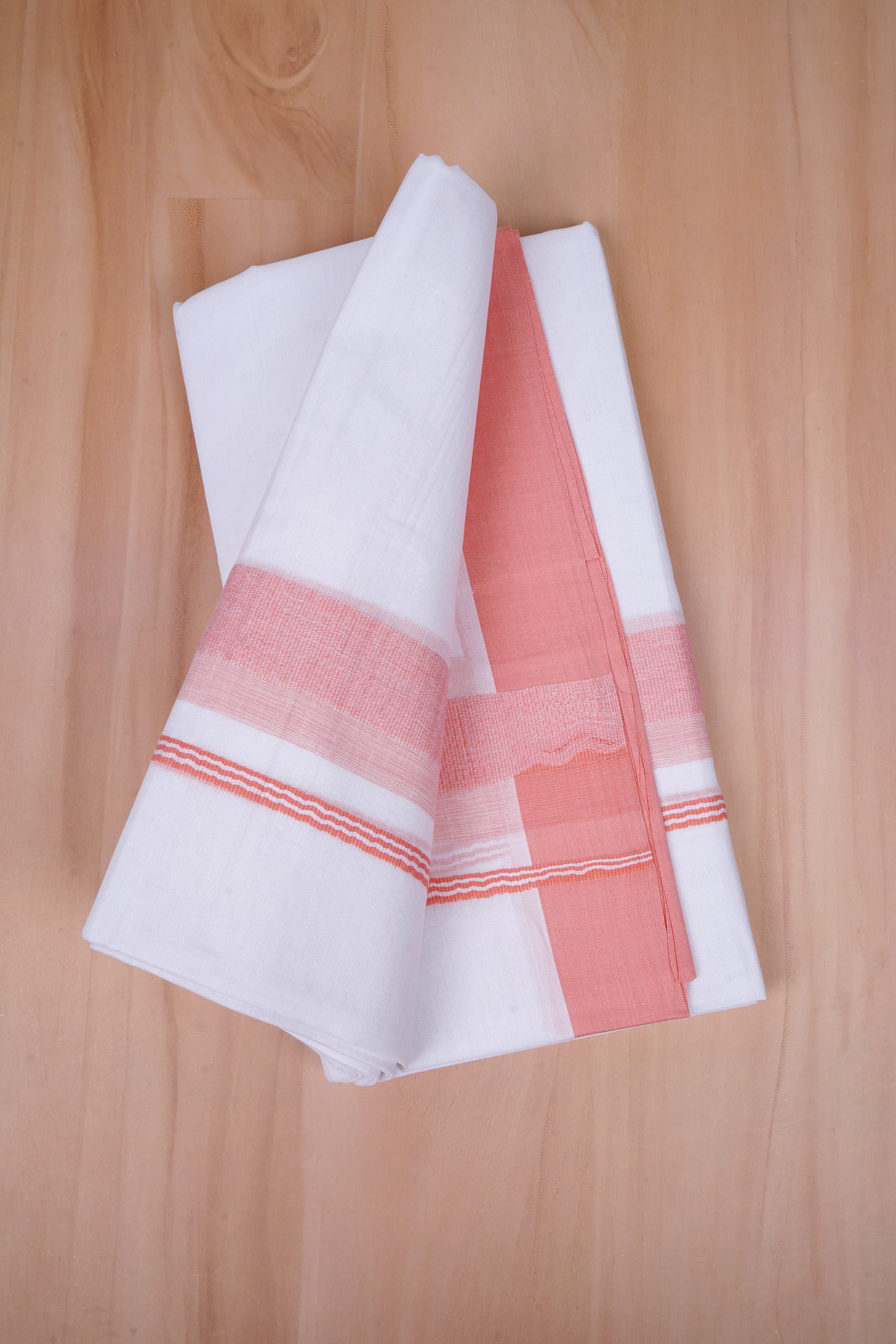 FCD-394 W/D DHOTI 3.80 MTR- Light pink