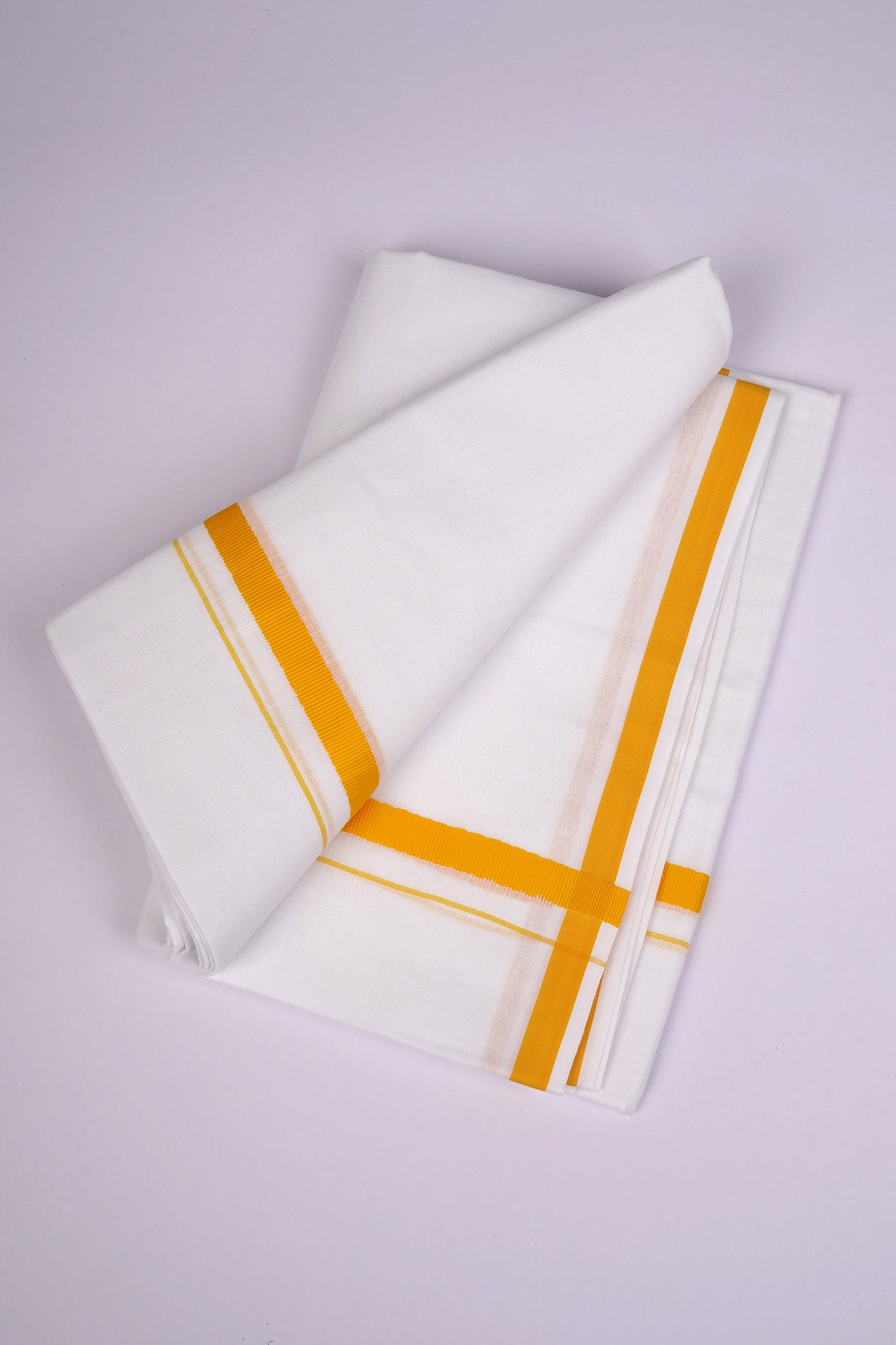 HD-17 W/D DHOTI  3.80 MTR-yellow