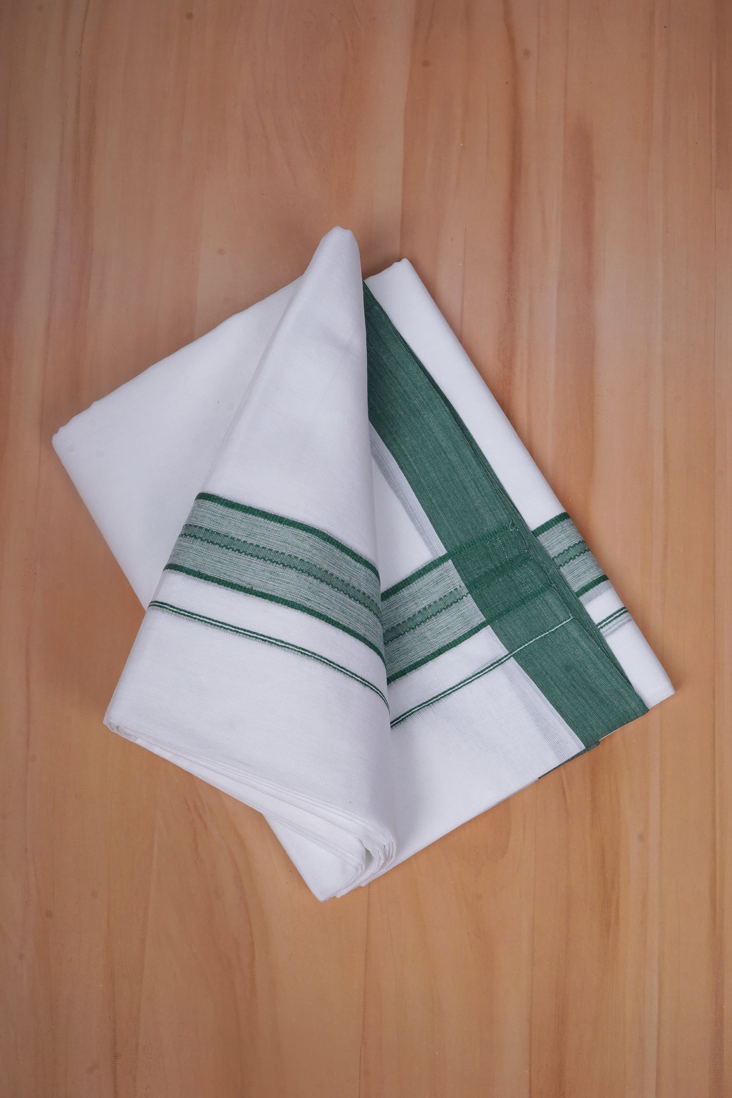 FCD-588 W/D DHOTI 3.80 MTR - Dark Green