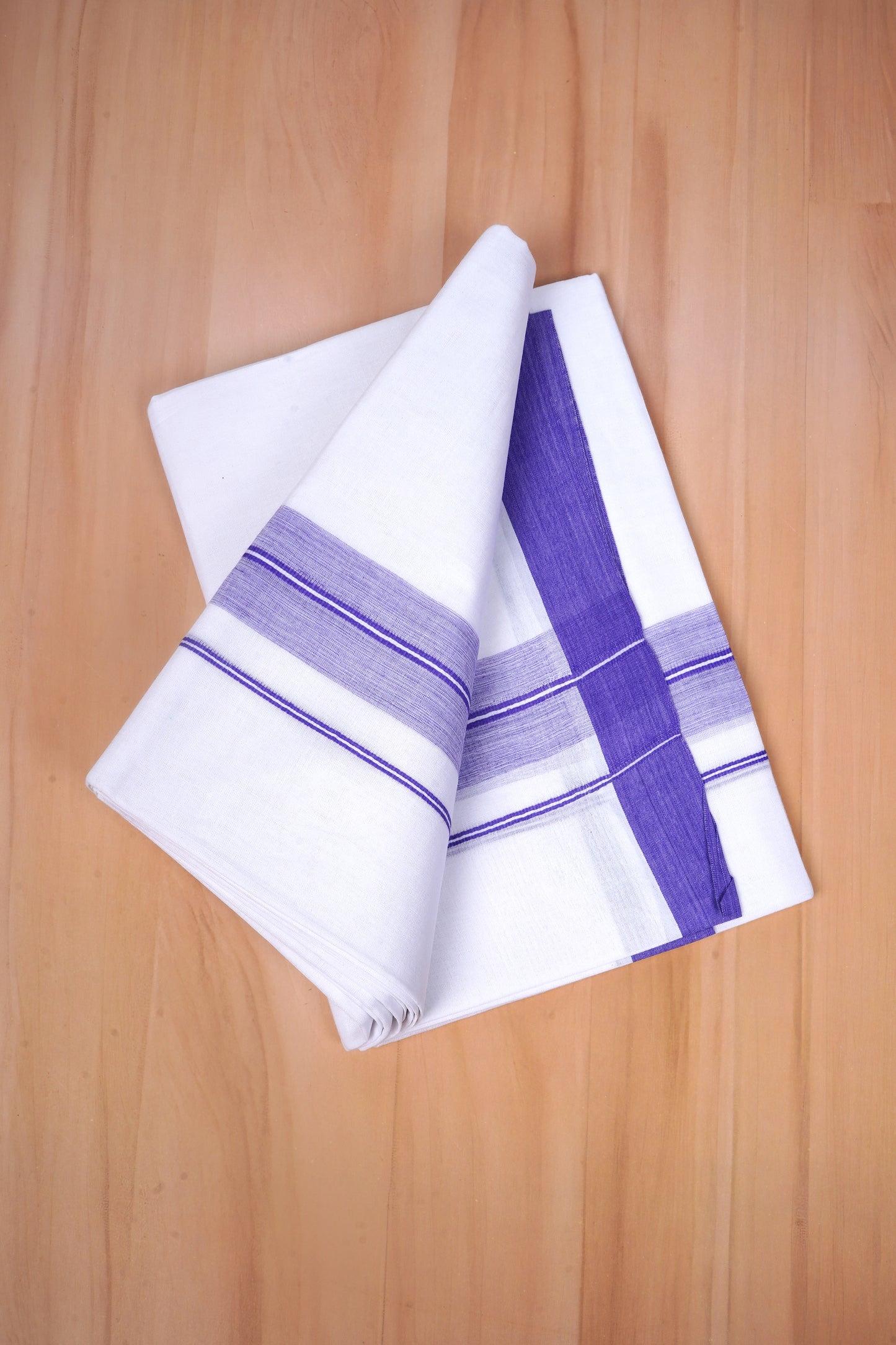 FCD-571 W/D DHOTI 3.80 MTR - Purple