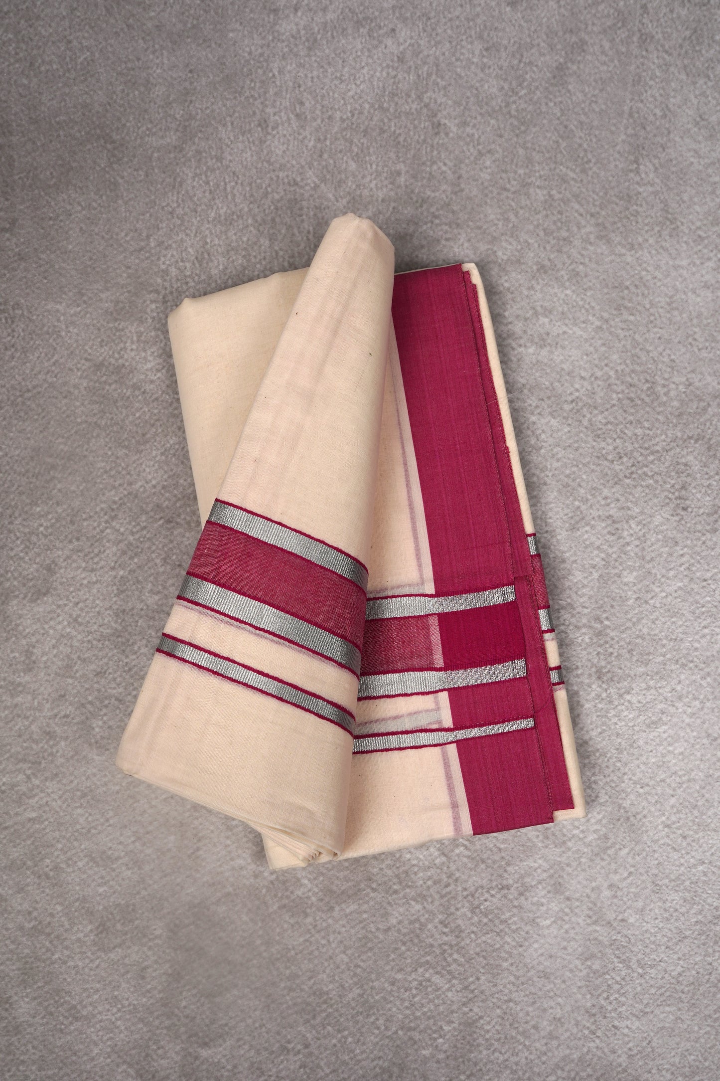 FCD-01C C/D DHOTI  4.00 MTR-Dark Pink