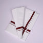 HS-04 W/S DHOTI  2.00 MTR - Maroon