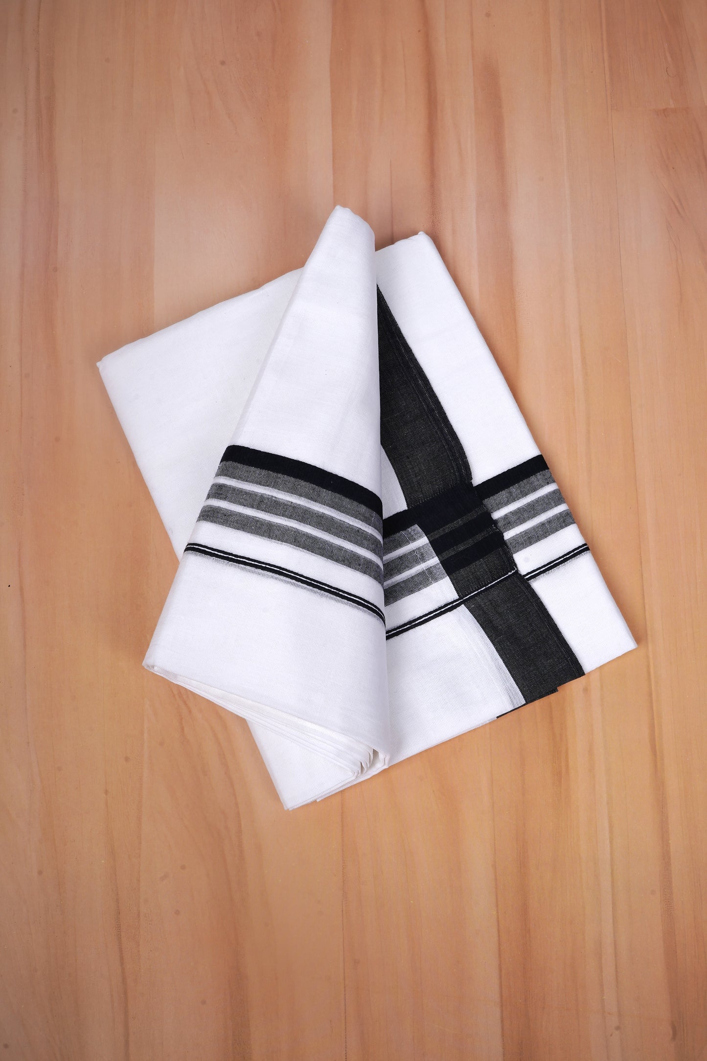 FCD-586 W/D DHOTI 3.80 MTR - Black