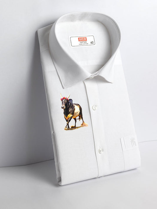 40 JALLIKATTU WHITE SINGLE SET F/S