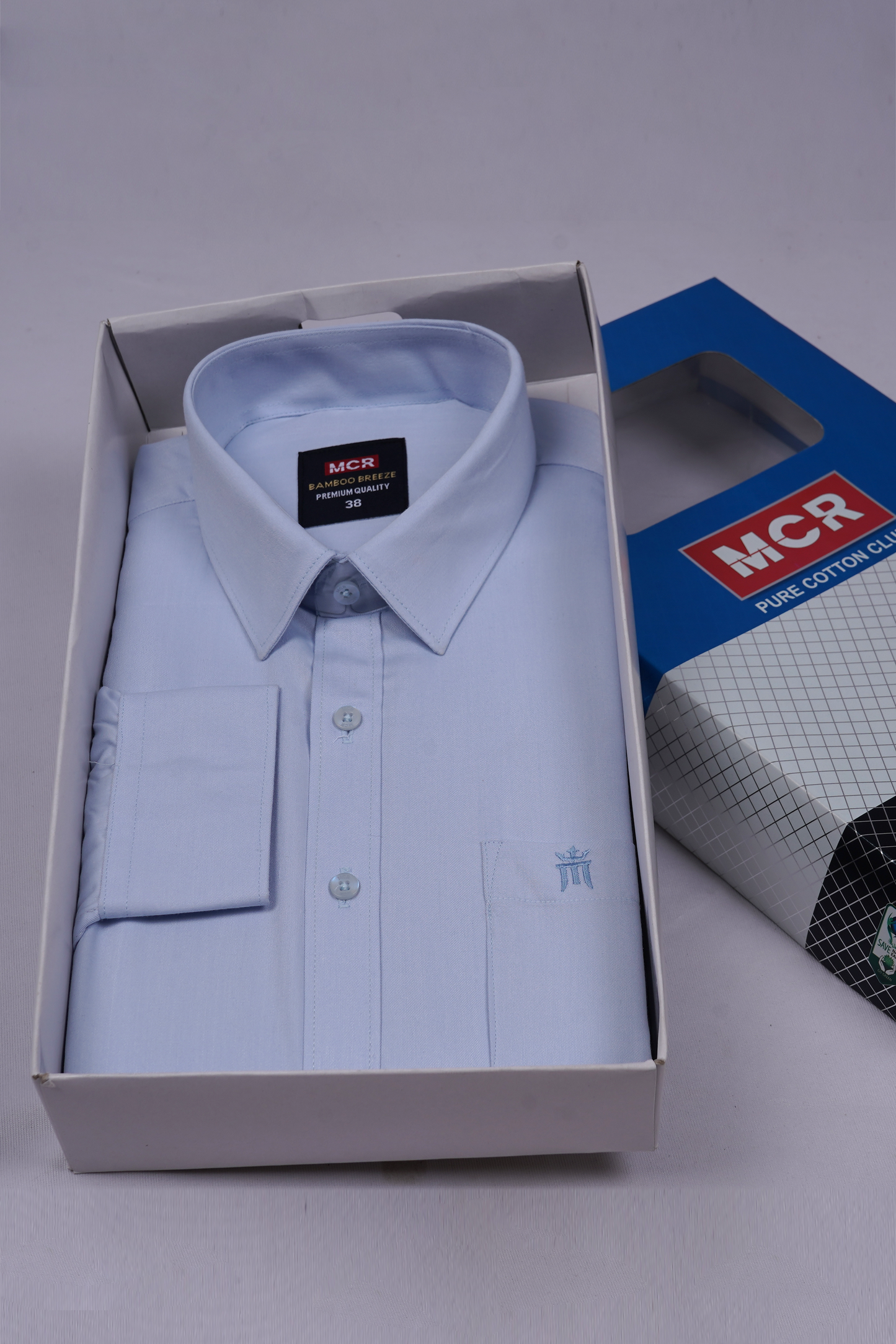 MCR BAMBOO BREEZE 94005 Full Sleeve Formal Color Shirt For Men