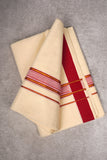 FD-186C C/D DHOTI  3.80 MTR-Dark Pink