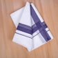 FCD-600 W/D DHOTI 3.80 MTR - Dark Purple