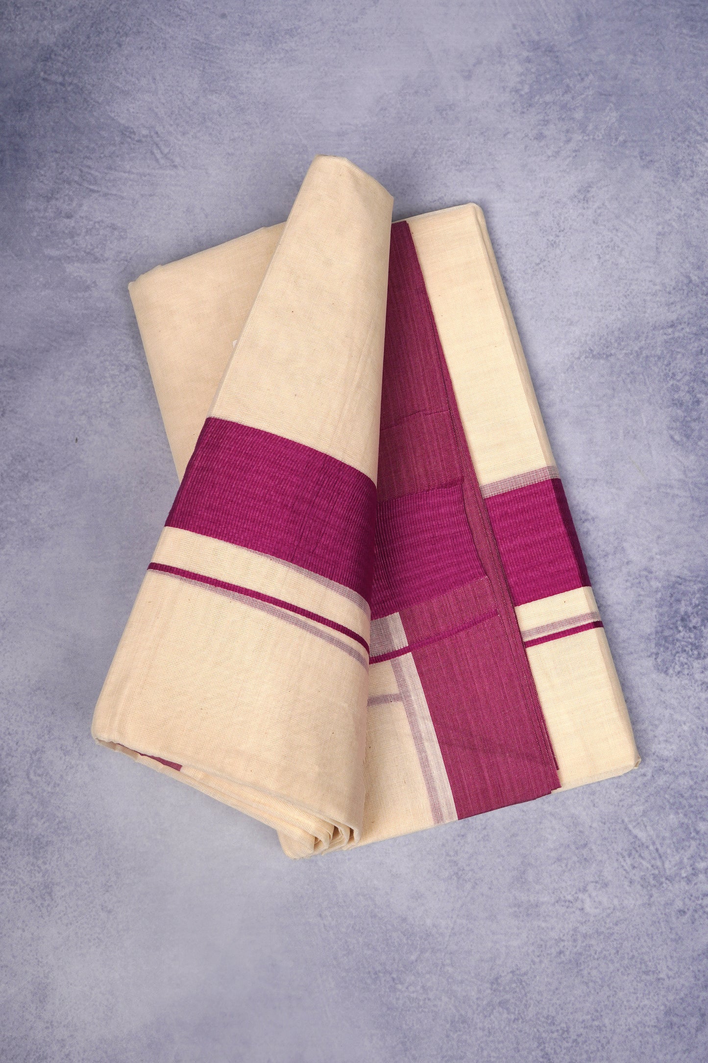 FCD-77C C/D DHOTI  4.00 MTR-Dark Pink
