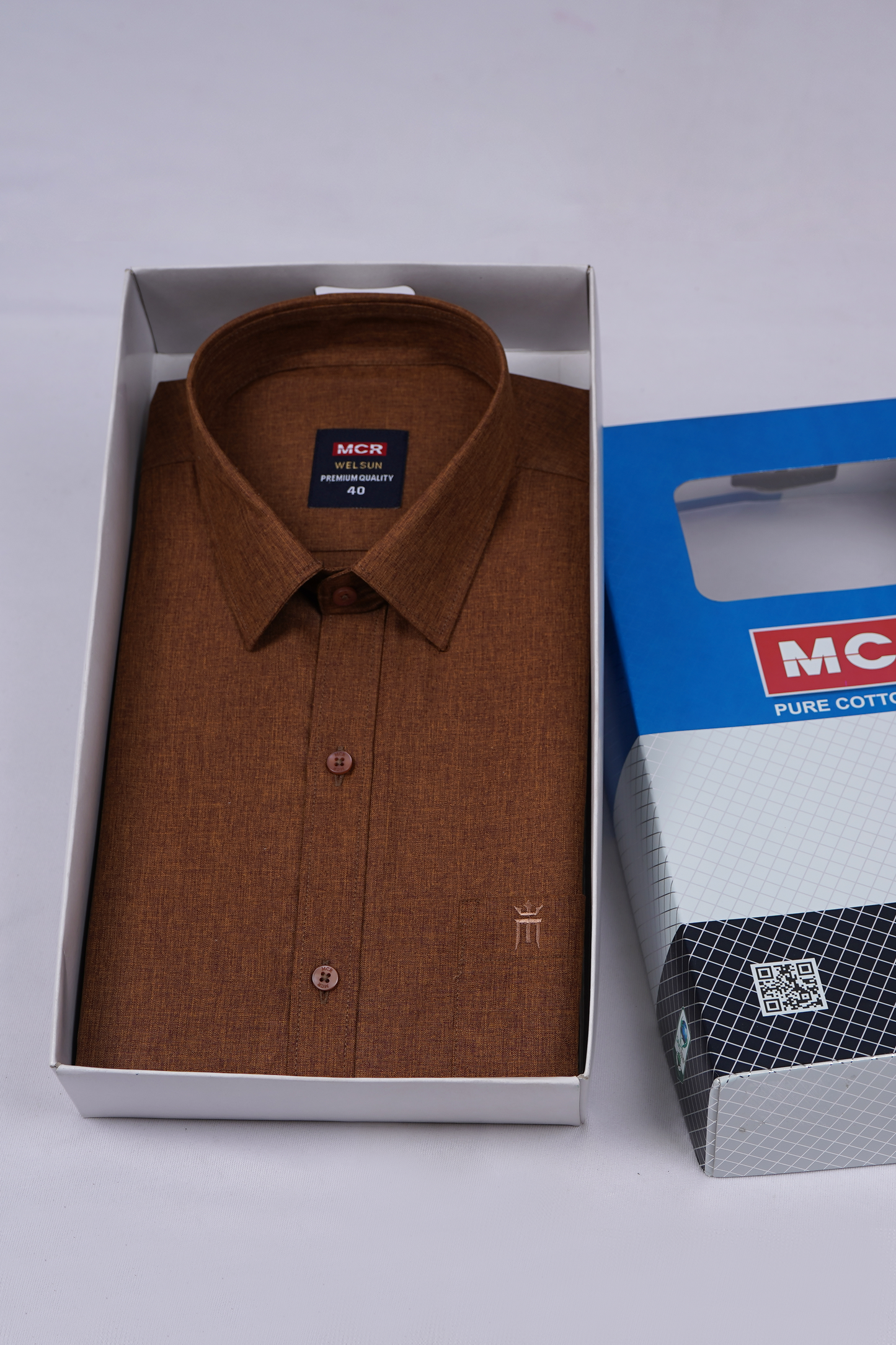 MCR WELSUN 61511 Half Sleeve Formal Color Shirt For Men