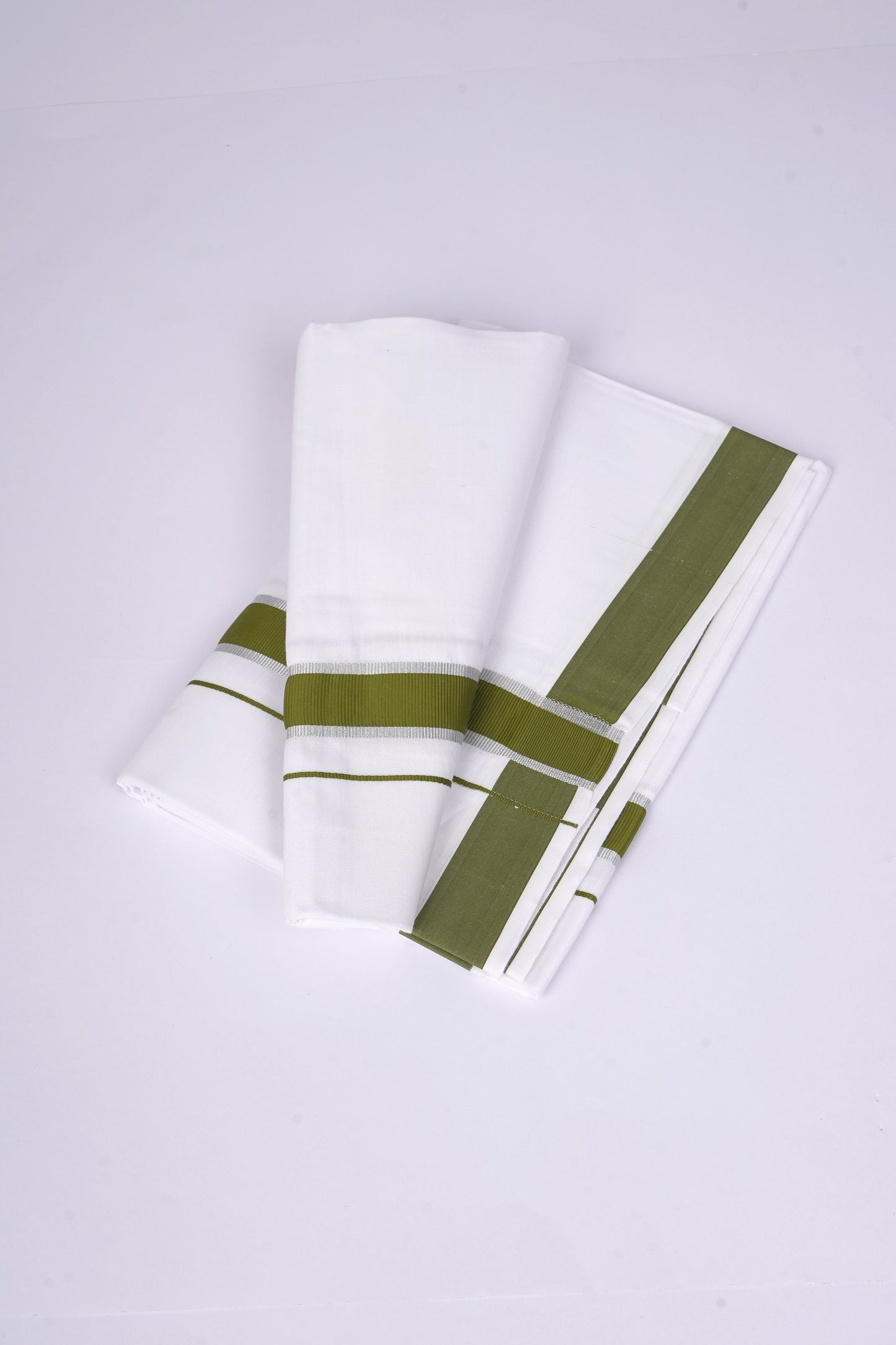 FS-96 W/S DHOTI 2.00 MTR - SILVERGREEN