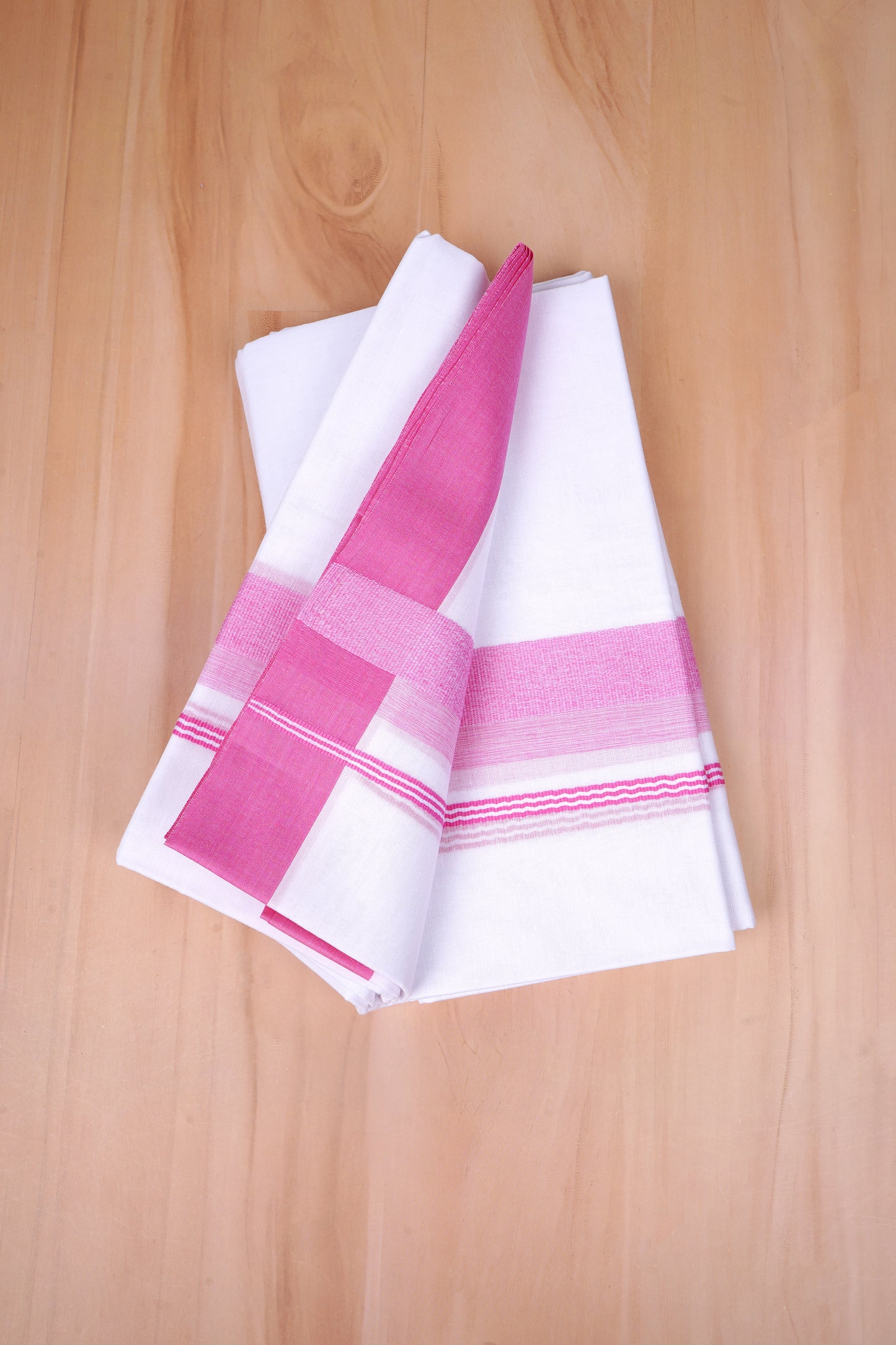FCD-394 W/D DHOTI 3.80 MTR- pink 2