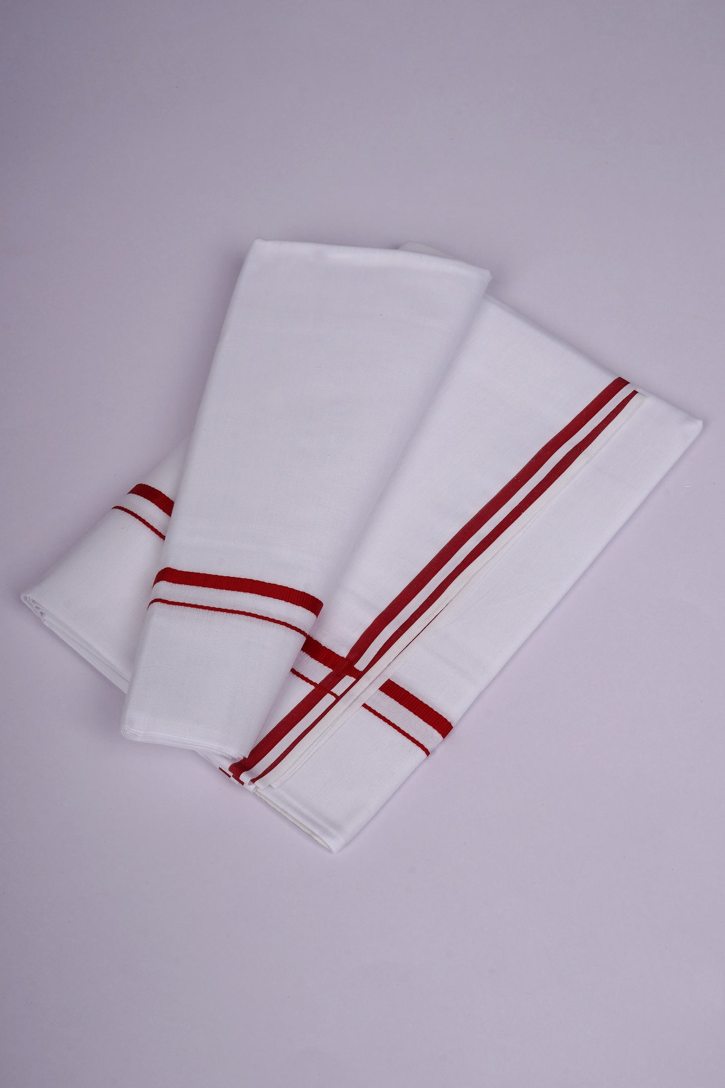 QS-04 W/S DHOTI  2.00 MTR - Red