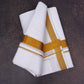 ROYAL FINISH 101 W/D DHOTI 3.80 MTR-Gold