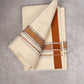 FD-178C C/D DHOTI  3.80 MTR-brown