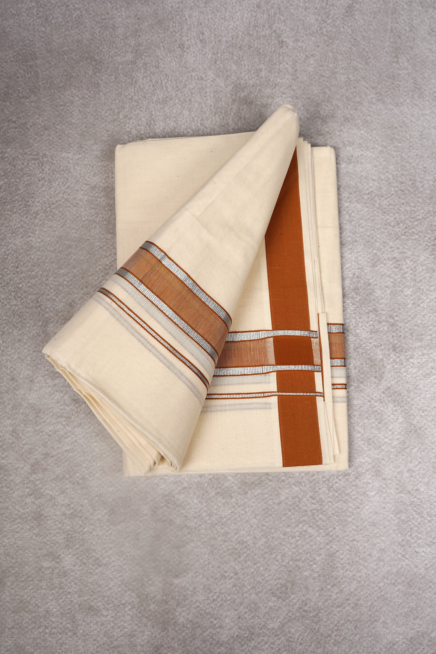 FD-178C C/D DHOTI  3.80 MTR-brown