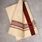 FD-186C C/D DHOTI  3.80 MTR-Maroon