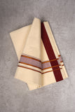 FD-186C C/D DHOTI  3.80 MTR-Maroon