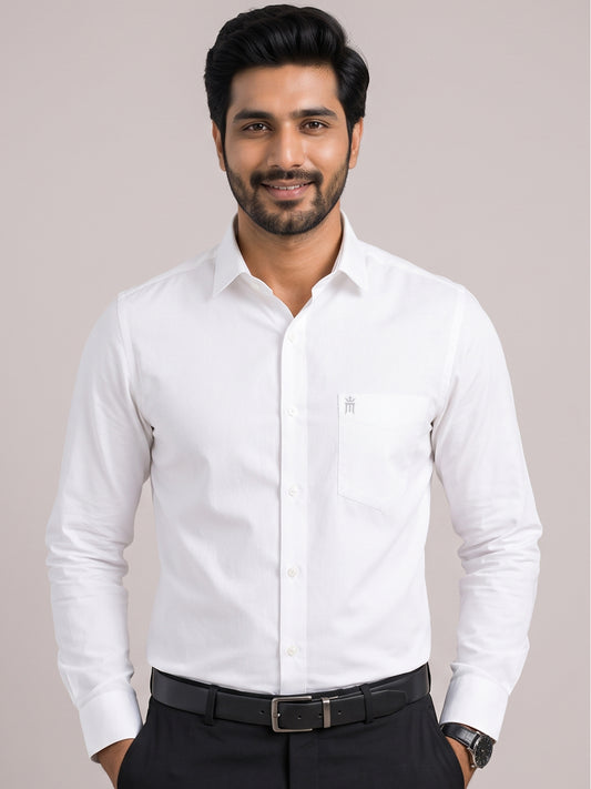 Minister Formal White Shirt For Men