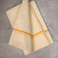 SD-07C C/D DHOTI  3.80 MTR-Gold yellow