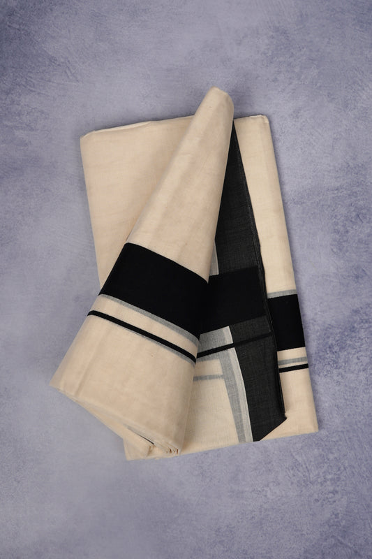 FCD-76C C/D DHOTI  4.00 MTR-Black